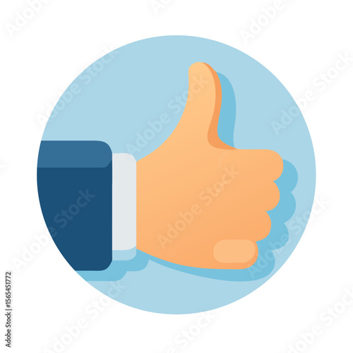 thumb up icon vector illustration
