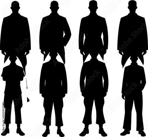American soldiers, military, army, vector bundle