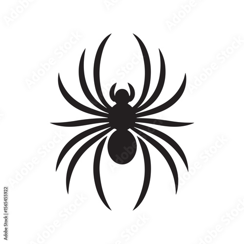spider vector silhouette clip art logo design illustration collections