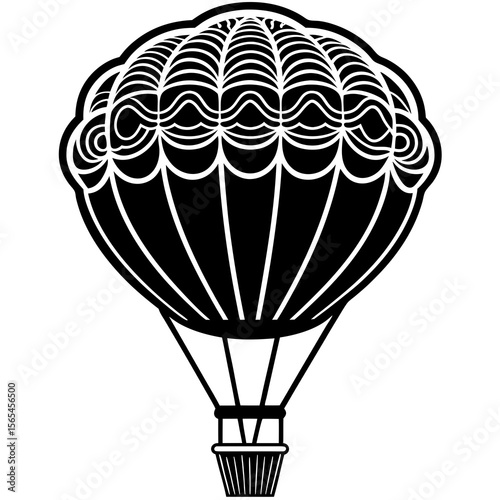 hot air balloon vector