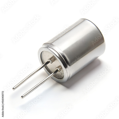 Capacitor  white background