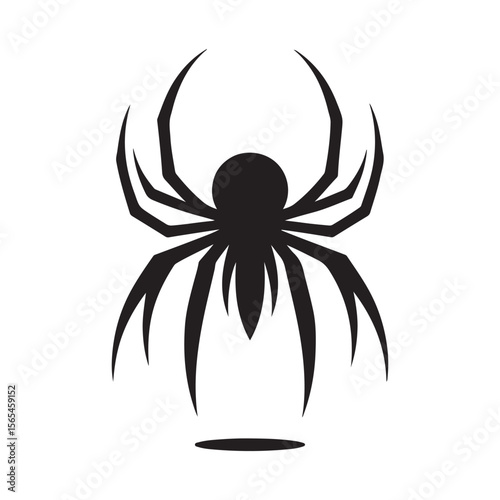 spider vector silhouette clip art logo design illustration collections