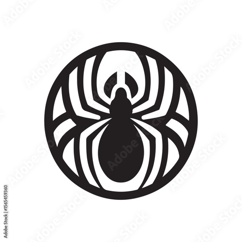 spider vector silhouette clip art logo design illustration collections