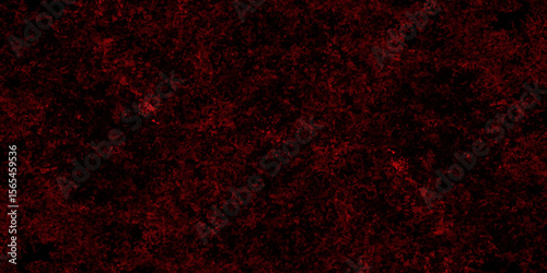 Trendy living red color texture of a concrete wall with cracks and scratches. limestone textured background. Decorative red panoramic background texture. Vintage texture of plaster or grungy marble.	