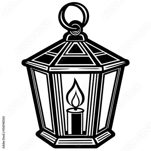 illustration of a lantern