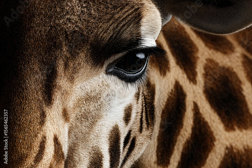 Wallpaper Mural Discover the stunning natural markings of a giraffe's coat an unparalleled design from the wild kingdom showcasing earths magnificent animal textures Torontodigital.ca