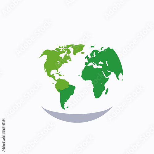 World Globe Image-Green Earth Map-Global Environment-Planet Earth Image-World Map Illustration-World Map Graphic-International Geography-Global Map Image-World Map Design-Earth Image-World Map Picture