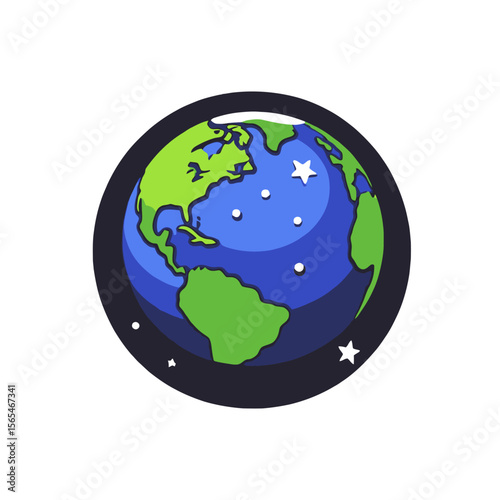 Cartoon-Earth-Planet-Image-Educational-Resource-Kids-Learning-Astronomy-Space-Exploration-Educational-Graphics-Planet-Earth-Image-For-Kids