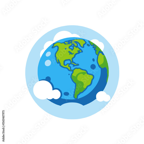 Earth-Planet-Image-Globe-World-Map-Cartoon-Kids-Educational-Resource-Learning-Children-Educational-Image-Illustration-World-Wide-Planet-Earth