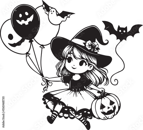 Kawaii Halloween SVG