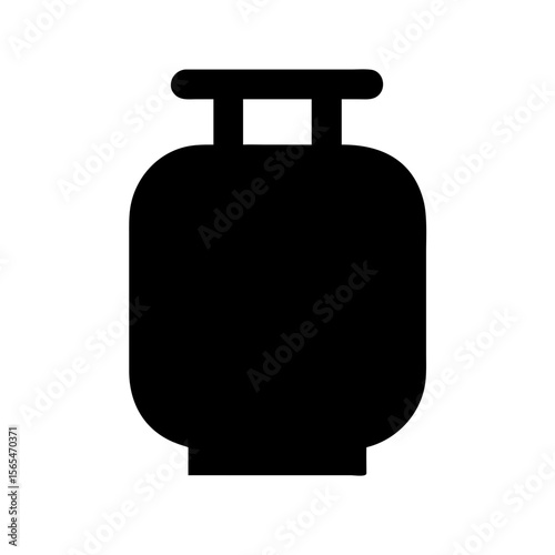 LPG gas cylinder icon vector illustration