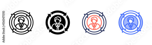 Customer Retention Icon