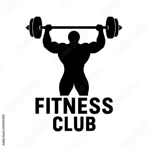 Fitness club icon