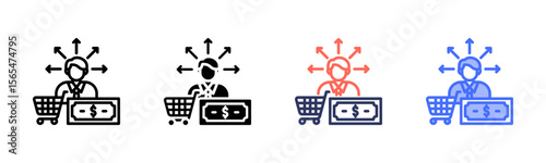 Customer Behavior Icon