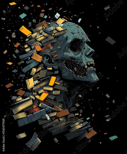 Vector Illustration of Computer Circuit Board and Electronic Components for Business Technology Equipment