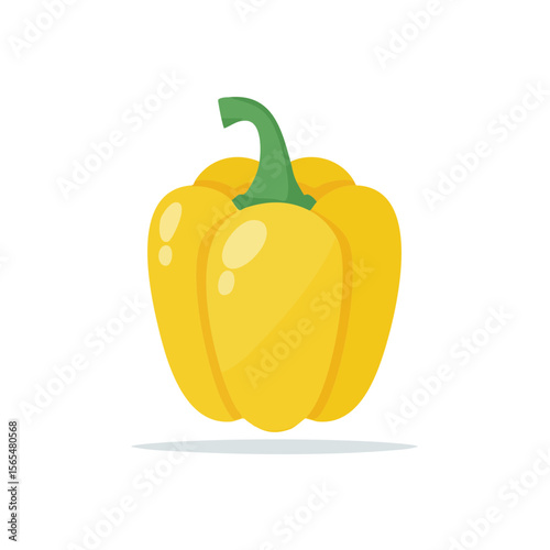 Yellow Bell Pepper Food Ico...