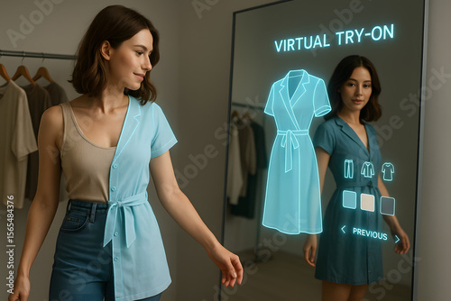Virtual Try On Mirror Technology