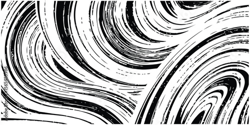 Abstract Grunge Brush Strokes Pattern