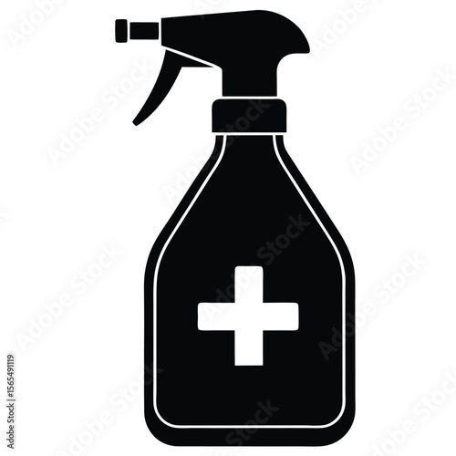 disinfectant bottle cleaning spray bottle