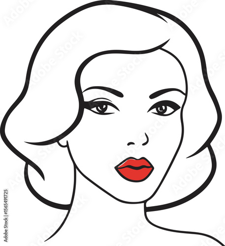 beautyfull woman face