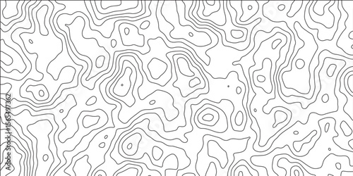 Abstract design with seamless pattern with lines topographic map. Sea map area space geometric strip grid line topo map. Abstract topographic contours map background. geographical map shades