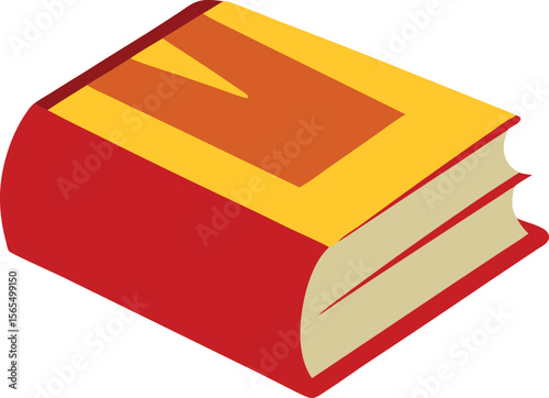 Symbol of Knowledge: A vibrantly illustrated book stands open, inviting readers to explore worlds of wisdom and imagination. Its eye-catching cover beckons with the promise of discovery.