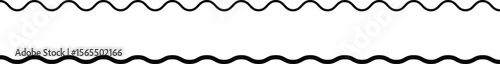 Abstract style zigzag lines. zigzag line pattern on black. Wave line ,wavy pattern and squiggly horizontal curvy lines. Vector illustration eps 10. 
