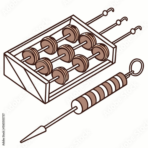 Abacus and counting beads math education
