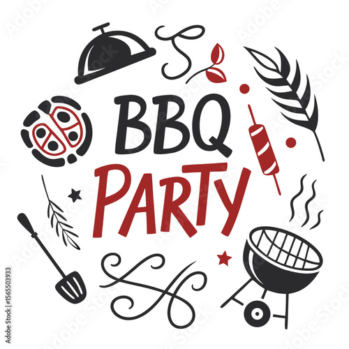 Barbecue Party Celebration grill food