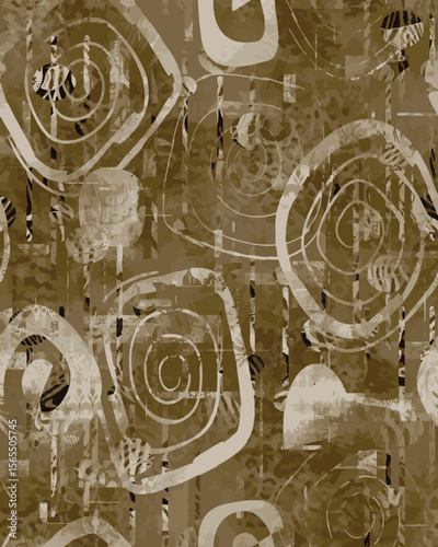 geometric pattern print abstract design