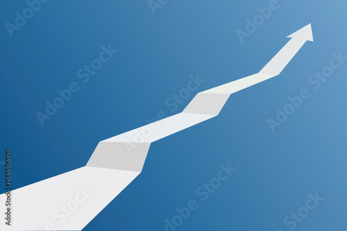 modern level up typography logo design. level up text with arrow. vector illustration