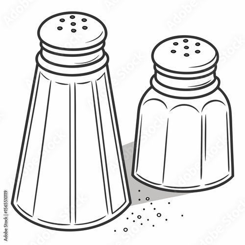 Salt and pepper shakers salt shaker kitchenware