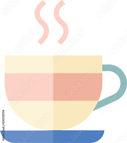 Tea Cup: Hot Drink Pastel


