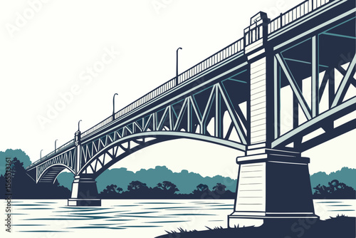 bridge over river