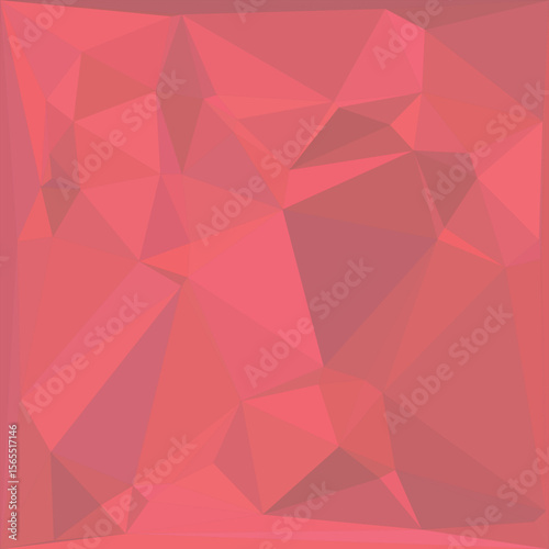 Geometric Rose Quartz Dream Abstract Low Poly Design with Muted Shades and Gentle Lighting Techniques Applied
