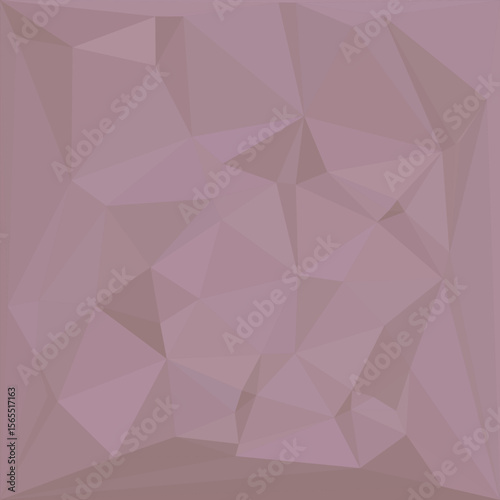Geometric Texture in Rose Quartz Hues Softly Reflecting Light and Shadow with Triangular Facets and Subtle Color Variations