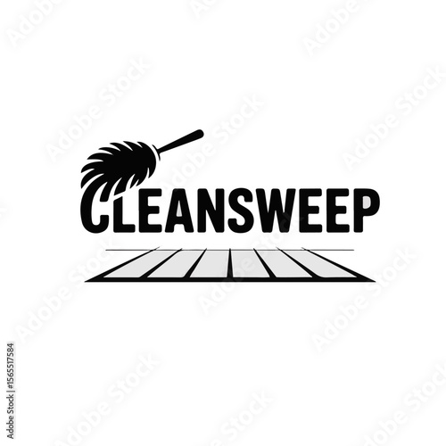 Home cleaning logo vector design