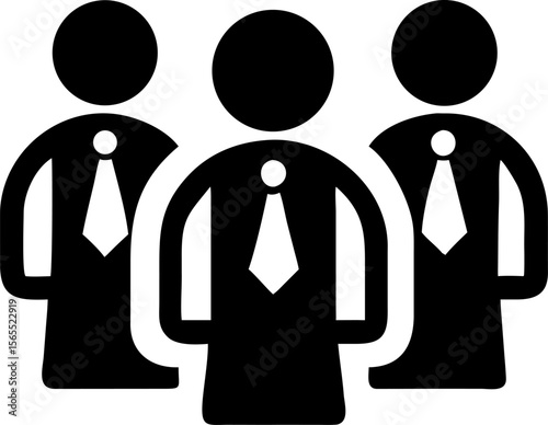 Here's a single sentence for naming an image depicting people. Man and woman icons symbolize gender, family, or business groups