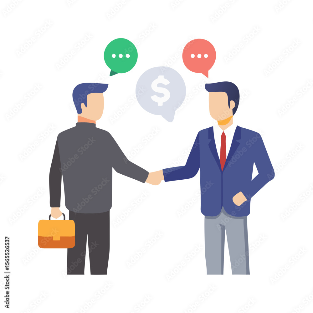 business people handshake business people handshake