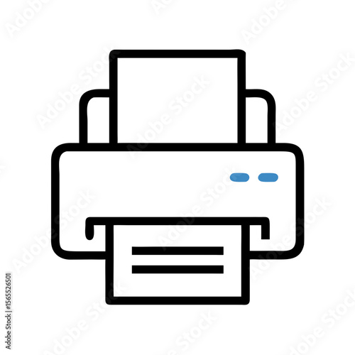 printer icon vector