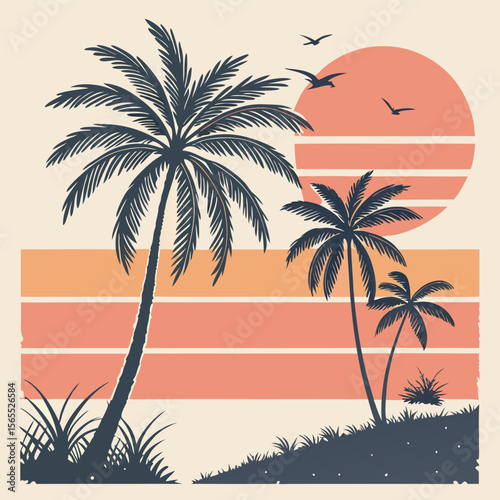 Tropical beach background free online design download.