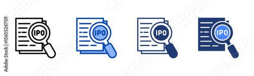 Disclosure icon set multiple style collection