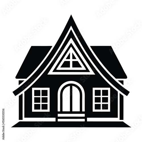 vector illustration of a house