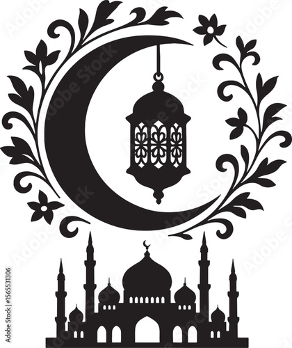 taj mahal vector illustration