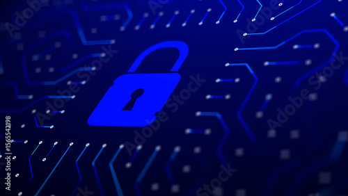 sicurezza informatica, lucchetto, protezione dati, crittografia,