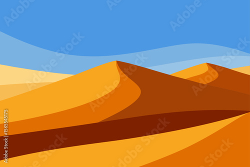 sand dunes in the sahara desert