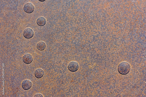 background of the rivets