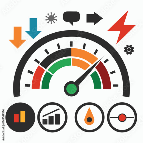 fuel gauge icon
