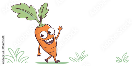 carrot cartoon character