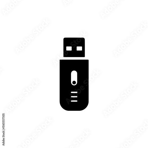 usb flash drive memory vector